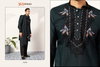 Celebration Drape by Shubhvastra Viscose Silk Mens Kurta Pajama With Dupatta 